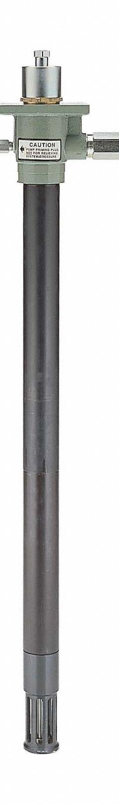 LINCOLN Pump Tube: Fixed, Steel, 2 1/8 in Inlet Size, 27 3/8 in Suction Tube Lg - Max (MPN 84977). Key specifications — Brand: LINCOLN; Discharge Connection Type: NPTF.