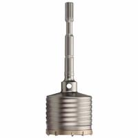 MILWAUKEE SDS-MAX Core Bit: SDS Max Shank, 3 1/8 in Core Dia, 3 in Core Body Lg, 22 in Overall Lg (MPN 48-20-5422). Key specifications — attr253668: 3.1250 in; attr253671: No; attr253680: Dry; attr277142: MILWAUKEE.