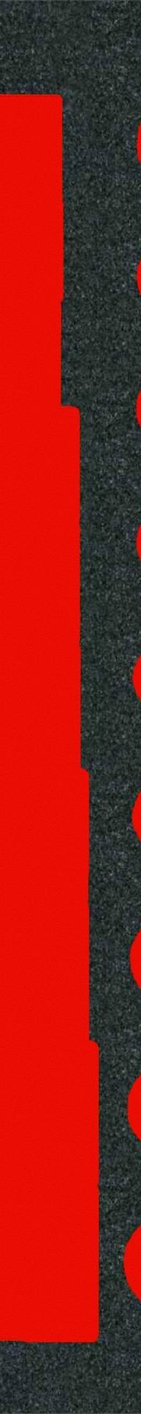 PROTO Foam Insert: Black/Red, 5 in Overall Wd, 16 in Overall Lg, 19 Compartments, Polyethylene Foam (MPN J74106FV). Key specifications — Material: Polyethylene Foam; Brand: PROTO; Color: Red; For Tool Type: Sockets; Compatible Manufacturer Model Number: J74106; Product Type: Foam Insert.