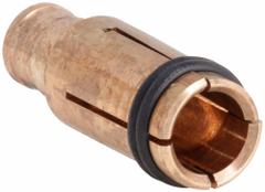 PRO WELD Collet: For 1/4 in Stud Dia, For 1/4 in to 1 1/4 in Stud Lg (MPN CDB-025). Key specifications — Material: Copper; Manufacturer Part Number: CDB-025; Brand: PRO WELD.