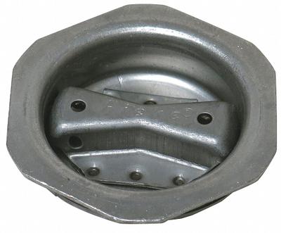APPROVED VENDOR Drum Plug: NPT, Non-Locking, Steel, Uncoated, 2 in Outside Dia, Gray - Steel Drum Bungs