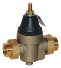 WATTS Water Pressure Reducing Valve: NPT x NPT, 3/4 in Pipe Size, Cast Copper Silicon Alloy (MPN LFN45BM1-DU). Key specifications — Brand: WATTS; Low-Lead Compliance: Low-Lead Compliant.
