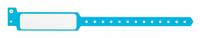 ID Wristband: No Legend, 11 1/2 in Overall Lg, 1 3/8 in Overall Wd, Plastic, Blue, 500 PK (MPN CLS-PXO-05). Key specifications — attr1126094: Blue.