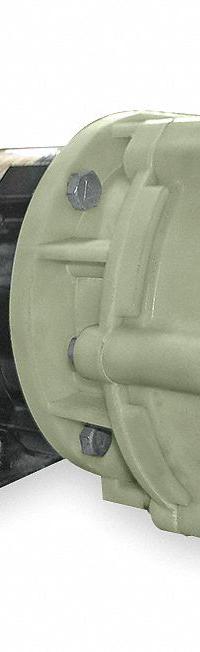 DAYTON Centrifugal Pump: Polypropylene, 1/2 hp Horsepower (Max), Three Phase, 208-230/460V AC, NPT (MPN 2YER4). Key specifications — Impeller Material: Polypropylene; Brand: DAYTON; Motor Enclosure: Open Dripproof.