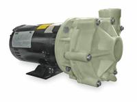 DAYTON Centrifugal Pump: Polypropylene, 1/2 hp Horsepower (Max), Three Phase, 208-230/460V AC, NPT (MPN 2YER4). Key specifications — Impeller Material: Polypropylene; Brand: DAYTON; Motor Enclosure: Open Dripproof.