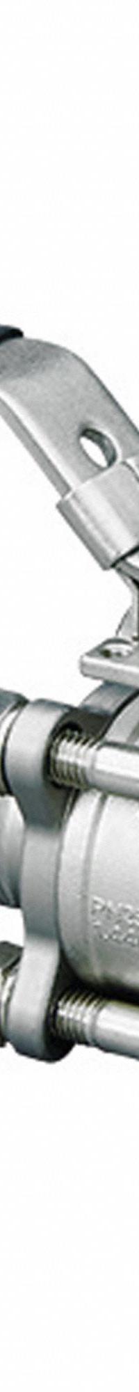 VIEGA MEGAPRESS Manual Two-Way Ball Valve: 1 in, 316 Stainless Steel, Straight Valve Body, FKM, FKM (MPN 86510). Key specifications — Brand: VIEGA MEGAPRESS; Handle: Locking Lever.