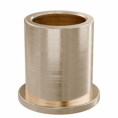 OILITE Flanged Sleeve Bearing: Bronze, SAE 841, 10 mm Bore, 13 mm OD, 16 mm Lg - Lubricated General Purpose Metallic Flanged Sleeve Bearings