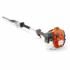 HUSQVARNA Gas-Powered Hedge Trimmer: 25 9/16 in Cutting Wd, 25 9/16 in Blade Lg, Double-Sided Blade (MPN 525HF3S). Key specifications — Brand: HUSQVARNA; Engine Cycle: 2-Cycle.