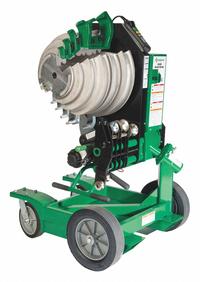 GREENLEE Conduit Bender: Corded, Wheels and Shoes Included, 120 V AC, 20 A Current, Includes Wheels (MPN 854DX). Key specifications — attr76536: 120 V AC; attr917572: Vertical; attr76497: GREENLEE.