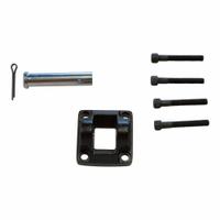 ARO Attachable Mounting Kit: Attachable Mounting Kit, Clevis, Fits 1 1/2 in Bore Dia, Aluminum, AN (MPN 115477). Key specifications — attr947485: 115477; attr947489: AN; attr947494: Aluminum; attr947529: ARO; attr1122619: Attachable Mounting Kit.
