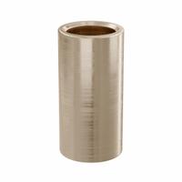 Sleeve Bearing: Bronze, SAE 841, 3/8 in Bore, 1/2 in OD, 1 in Lg, 50,000 lb/sq in-fpm Max PV, 10 PK (MPN AA507-23B). Key specifications — System of Measurement: Inch; Material Grade: SAE 841; Brand: OILITE.