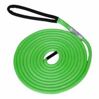 ALL GEAR Rope Sling: HMPE, 5/8 in Rope Dia, 20 ft, 3,870 lb Working Load Limit, Neon Green (MPN AGBRCS91620). Key specifications — attr995048: ALL GEAR; attr995052: Neon Green; attr995063: Fixed.