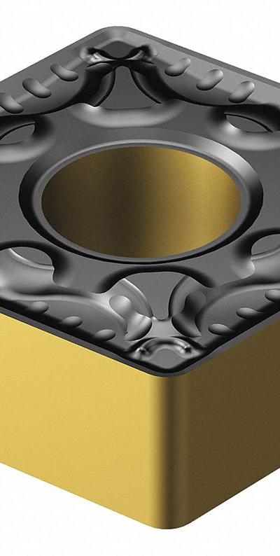 SANDVIK COROMANT Turning Insert, Medium, Diamond, CNMG: CNMG 16 06 12-PM 4325 - Diamond Indexable Turning Inserts