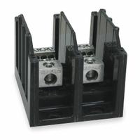 BUSSMANN Power Distribution Block: Open, Lug, Lug, 14 AWG – 2/0 AWG For Line Side Wire Sizes (MPN 16321-2). Key specifications — attr1361688: Surface; attr1308686: BUSSMANN; attr1361672: Aluminum.