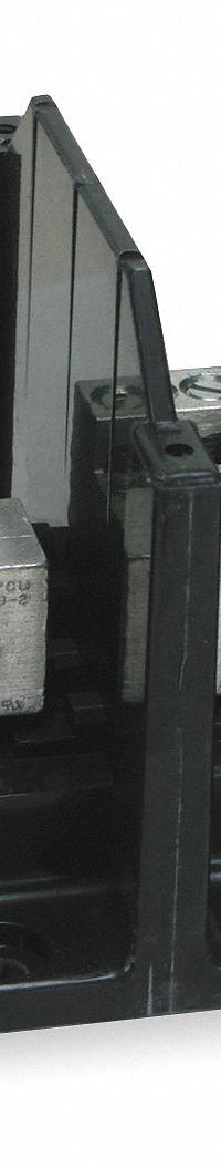 BUSSMANN Power Distribution Block: Open, Lug, Lug, 14 AWG – 2/0 AWG For Line Side Wire Sizes (MPN 16321-2). Key specifications — attr1361688: Surface; attr1308686: BUSSMANN; attr1361672: Aluminum.