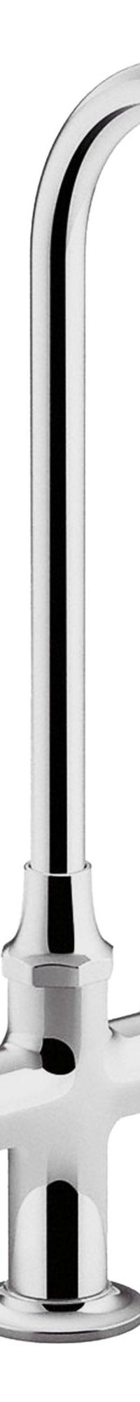 KOHLER Gooseneck Bathroom Faucet: Triton Bowe™, Brass, Polished Chrome Finish, 0.5 gpm Flow Rate (MPN K-100T70-5ANL-CP). Key specifications — Includes: Supply Tube; Brand: KOHLER; Series: Triton Bowe™.