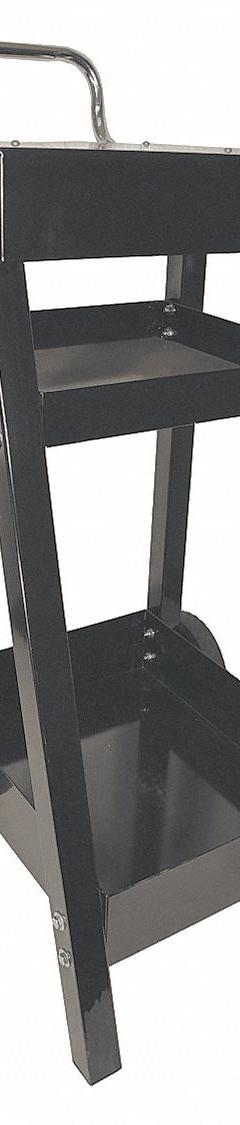 ASSOCIATED EQUIP Utility Cart: 80 lb, 23 in L x 21 in W x 36 in H Overall Dim, Flush Lip, Std (MPN 6038C). Key specifications — Caster/Wheel Configuration: (2) Rigid; Brand: ASSOCIATED EQUIP.