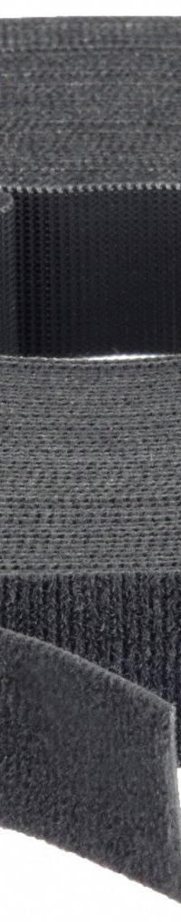VELCRO BRAND Hook-and-Loop Cable Tie Roll: 75 ft Lg, 2 in Wd, 50 lb Tensile Strength, Black (MPN 189661). Key specifications — Color: Black; Material: Nylon; Brand: VELCRO BRAND.