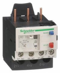 SCHNEIDER Overload Relay: Thermal Protection, 3 Poles, 1NO/1NC, Phase Loss Sensitivity, 30 A – 38 A (MPN LRD35). Key specifications — Brand: SCHNEIDER; Auxiliary Contact Form: 1NO/1NC; Compatible Contactor Series: TeSys Deca; Terminal Connection Type: Screw Clamp Terminals; Maximum Voltage Rating: 690V AC; Phase Loss Sensitivity: Yes; Thermal Units Required: None (Relay Includes Integrated Bimetallic Elements); Compatible Contactors: TeSys Deca (32 to 38 Amp Models).