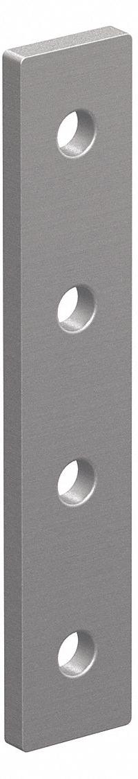 Straight Flat Plate: Straight Flat Plate, 40 Series, 6 mm x 39.8 mm x 160 mm, For 8 9/64 mm Slot Wd (MPN 40-4305). Key specifications — Material: Aluminum; Brand: 80/20; Finish: Anodized.