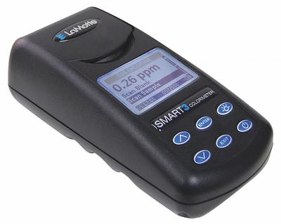 LAMOTTE Colorimeter: Chlorine, 428 nm_525 nm_568 nm_635 nm Wavelengths, 2% Accuracy - Single Parameter Colorimeters