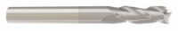 APPROVED VENDOR Square End Mill: Carbide, TiCN Coated, 3 Flute, 1/4" Mill Dia, 3/4" LOC, 2-1/2" OAL (MPN 205-021140)