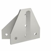 90° Angled Flat Plate: 90° Angled Flat Plate, 25 Series, 4 mm x 75 mm x 75 mm, For 6 1/2 mm Slot Wd (MPN 25-4151). Key specifications — Material: Aluminum; Brand: 80/20; Finish: Anodized.