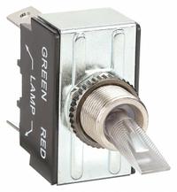 HUBBELL WIRING DEVICE-KELLEMS Marine Toggle Switch: 2 Position, 4 Connections, SPST, MARINE Series (MPN M11LRGSP). Key specifications — Switch Function Configuration: On/Off; Brand: HUBBELL WIRING DEVICE-KELLEMS; Series: MARINE.