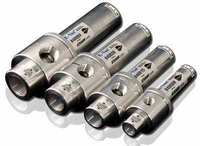 EXAIR Vacuum Ejector: 164 lpm, 1/8 in NPT Female, 1/4 in NPT Female - Exair Adjustable E-Vac Vacuum Generators