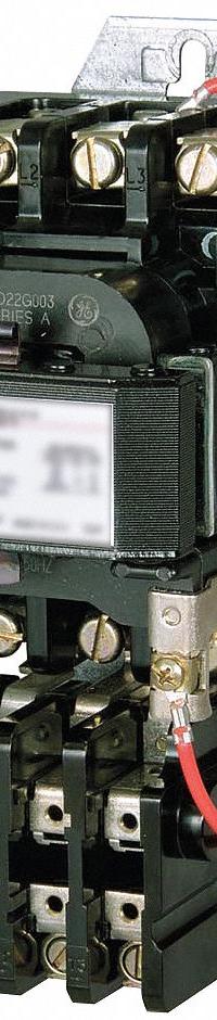 GE Magnetic Motor Starter: Non-Reversing, 3 Poles, NEMA Size 0, 18 A, 120V AC Coil (MPN CR306B102). Key specifications — Brand: GE; Coil Voltage: 120V AC; Phase: Three; Signaling Features: Pilot Light; Thermal Units Required: 3 Melting Alloy Units (Not Included).
