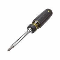 KLEIN TOOLS Multi-Bit Screwdriver: Phillips/Slotted/Square/Torx Tip, 14 Tips, 8 1/2 in Overall Lg (MPN 32305). Key specifications — attr1205339: Phillips: #0, #1, #2, #3; attr1205303: KLEIN TOOLS.