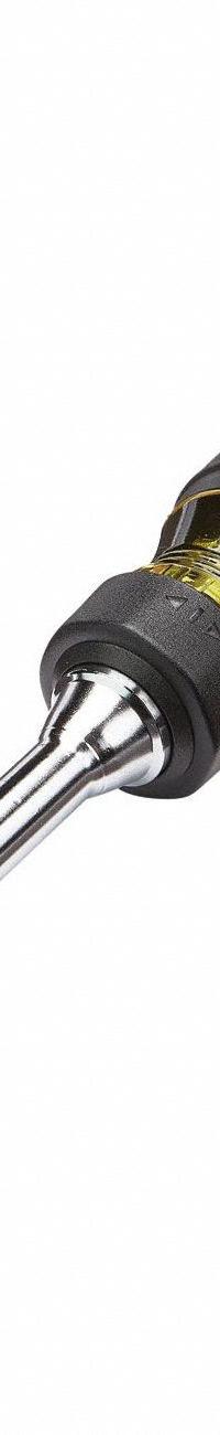 KLEIN TOOLS Multi-Bit Screwdriver: Phillips/Slotted/Square/Torx Tip, 14 Tips, 8 1/2 in Overall Lg (MPN 32305). Key specifications — attr1205339: Phillips: #0, #1, #2, #3; attr1205303: KLEIN TOOLS.
