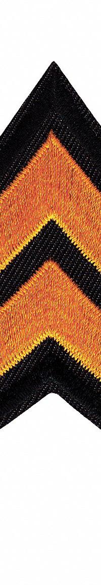 HEROS PRIDE Embroidered Patch: CPL, 3 in, Black/Gold, Polyester/Rayon, Rank Insignia, 1 PR (MPN 5405C). Key specifications — attr188498: 3 in; attr188499: Gold; attr188500: Rayon; attr188503: CPL; attr193746: HEROS PRIDE.