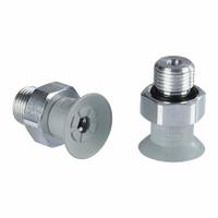 SCHMALZ Vacuum Pad Assembly: G1/8 in, 16.8 mm Pad Dia, NBR, 55 A, Gray, 15 mm Pad Ht (MPN 10.01.01.14113). Key specifications — attr1019168: 55 A; attr1019165: 10.01.01.14113; attr1019167: SCHMALZ; attr1019180: Gray.