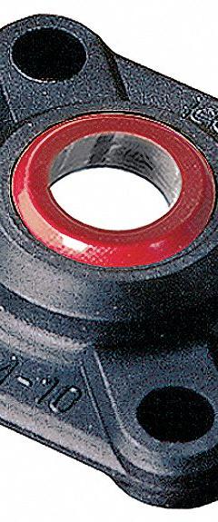 IGUS 4 Bolt Flange Bearing: 4 Bolt, 3/8 in Bore, 1 31/64 in Overall Lg, 1 31/64 in Overall Ht (MPN EFSI-06 R). Key specifications — Brand: IGUS.