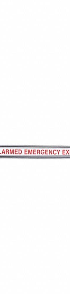 ALARM LOCK Panic Alarm Device: 9 V DC, Rim, Aluminum, Siren, 95 dB Sound Level (MPN 715X28X88). Key specifications — Power Source: Battery; Brand: ALARM LOCK; Cylinder Type: Rim; Sound Type: Siren; Alarm Body Material: Aluminum.