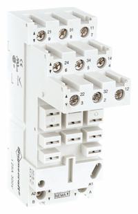 SCHNEIDER Relay Socket: 25 A Rating, DIN-Rail Socket Mounting, 11 Pins, C Socket, Std, Finger Safe (MPN 70-788EL11-1). Key specifications — Brand: SCHNEIDER.