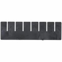 LEWISBINS Divider: 9 5/8 in x 2 7/8 in, Plastic, 8APE2/9HN47, DC1035-XL/DC1050-XL (MPN DV1035 XL). Key specifications — Material: Plastic; Color: Black; Compatible Grainger Part Number: 8APE2; Compatible Manufacturer Model Number: DC1050-XL; Brand: LEWISBINS.