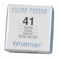 CYTIVA WHATMAN Quantitative Filter Paper: 41 Grade, 11 cm Dia, 0.215 mm Thick, Medium (MPN 1441-110). Key specifications — Brand: CYTIVA WHATMAN; Porosity: Medium; Fluted: No.