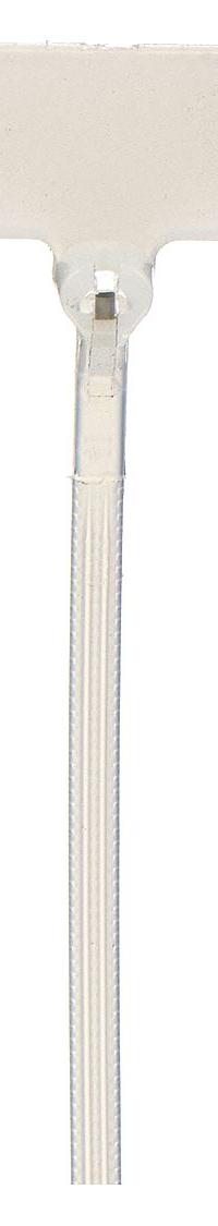 TY-RAP Cable Tie: 4 in Nominal Lg, 1/16 in Nominal Max. Bundle Dia., Perpendicular to Tie, 100 PK (MPN TY553M). Key specifications — Brand: TY-RAP; Marking Pad Size: 13/16 in x 3/8 in; Outdoor Use: No; Color: Natural.
