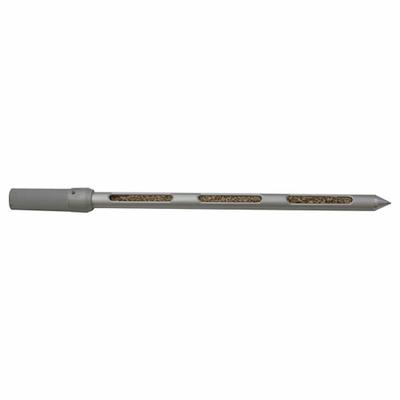 COLE-PARMER Powder Sampling Tool: 4.56 fl oz Capacity - Imperial, 1 in Handle Dia - Imperial - Single Slot Powder Samplers