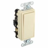 BRYANT Wall Switch: Rocker Switch, 4-Way, Maintained, Ivory, 120/277V AC, 20 A (MPN 9904I). Key specifications — Illuminated: No; Voltage Rating: 120/277V AC.