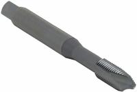 OSG Spiral Point Tap: 3/8"-24 UNF, 2B, 3 Flute, Plug Chamfer, Black Oxide Vanadium High Speed Steel (MPN 2531801)