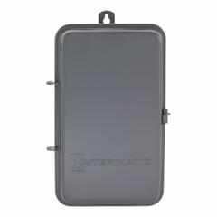 INTERMATIC Electromechanical Timer: 24 hr, 208-277V AC, DPST, Mechanical (MPN T104R). Key specifications — Body Material: Metal; Indoor/Outdoor Usage: Indoor; Mounting Style: Surface; Brand: INTERMATIC.