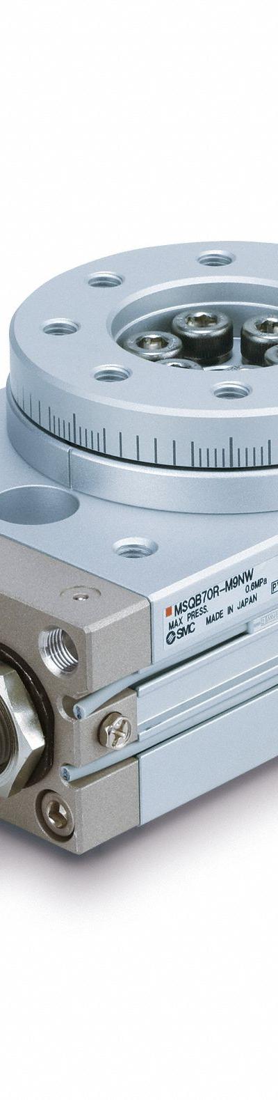 SMC Rotary Table: 190° Rotation Angle - Rotary Table Actuators