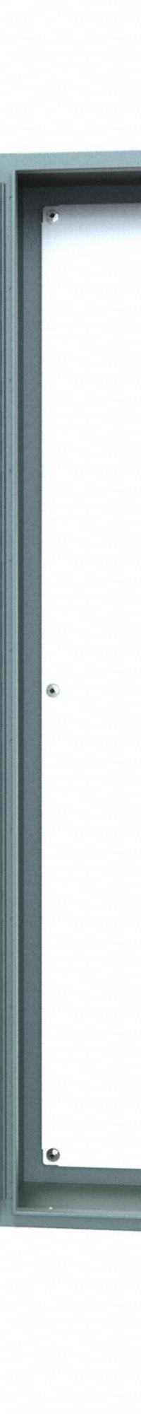 HAMMOND Electrical Enclosure: Steel, 72 in x 36 in x 12 in, NEMA 12/13, w/Panel, Solid Cover, Hinged (MPN 1418V12). Key specifications — Brand: HAMMOND; Closure Method: Clamps; Knockouts: Not Included.