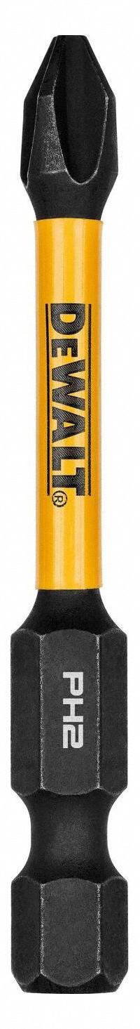 DEWALT Power Bit: Power Bit, PH2 Bit Industry Size, #2 Bit Size, Std, 2 1/4 in Overall Lg, Hex, 5 PK (MPN DWAF2PH2IR5). Key specifications — attr1119695: DEWALT; attr1119703: S2 Steel; attr1119710: Standard; attr1119708: Hex; attr1202404: #2.