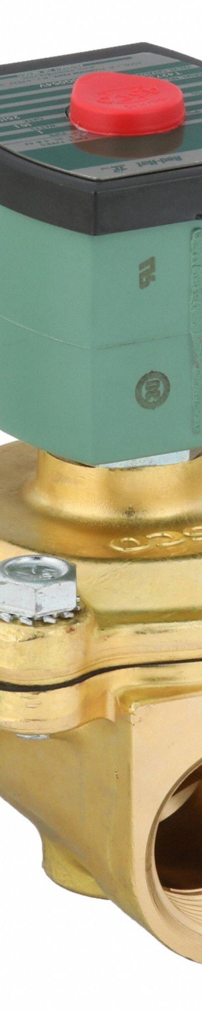 REDHAT Solenoid Valve: 2-Way - 2-Way/2-Position, Normally Closed Solenoid Valves
