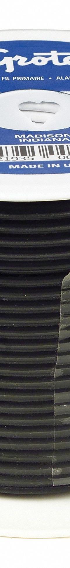 GROTE Automotive Wire: GXL, 100 ft, 1 Conductor, 18 AWG, Black, 60 V Volt (MPN 87-9202). Key specifications — Brand: GROTE.