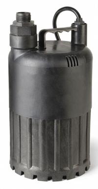 DAYTON Plug-In Utility Pump: 1/3 hp, 1/8 in Max. Dia. Solids, Intermittent Duty, 115V AC, Polyamide (MPN 3YU56). Key specifications — Shaft Seal Material: Carbon/Ceramic; Impeller Material: Polyamide; Includes: 1" FNPT x 3/4" Hose; Rated Voltage: 115V AC; Brand: DAYTON.